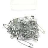 Baby Meva Mini Çengelli Iğne (2 cm 1 Paket 50 Ad ) Gümüş