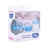 Baby Mom 4'lü 180 ml Süt ve Mama Saklama Kabı