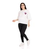 baby mom Anne Giyim Hamile Tayt İnterlok Reçme Paça Siyah -