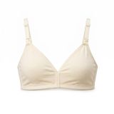 baby mom Anne Kapsız Emzirme Sütyeni Dantel Yaka Strappy - Ten