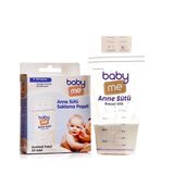 baby mom Anne Sütü Saklama Poşeti Avantajlı Paket 50 Adet