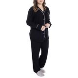baby mom Baby Mom, Anne, Hamile Pijama Takımı, Düğmeli, Modelli Yaka, Uzun Paça, Uzun Kol