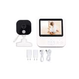 Baby Monitor, Çift Yönlü Bebek Kamerası Beyaz