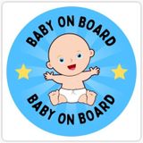 Baby On Board Arabada bebek var Araç Sticker Etiket 19CM md16
