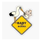 Baby On Board Arabada bebek var Araç Sticker Etiket 19CM md1
