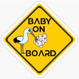 Baby On Board Arabada bebek var Araç Sticker Etiket 19CM md5