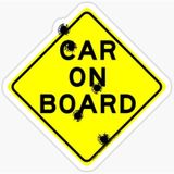 Baby On Board Arabada bebek var Oto Sticker Etiket 19CM md15