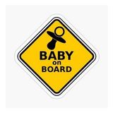 Baby On Board Arabada bebek var Oto Sticker Etiket 19CM md19