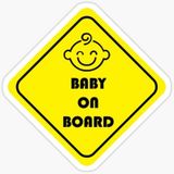 Baby On Board Arabada bebek var Oto Sticker Etiket 19CM md22