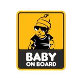 Baby On Board Arabada Bebek Var Sticker 14CM