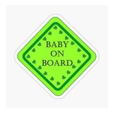 Baby On Board Arabada bebek var Sticker Etiket 19CM md4