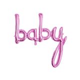 Baby Pembe Folyo Balon