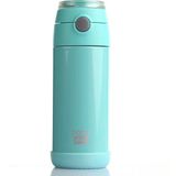Baby Plus 350 ml Paslanmaz Çelik Sızdırmaz Tek Tuşla Açılan BPA PVC Fitalatsız Çocuk Matara 3+ Yaş
