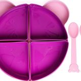 baby plus 7 parça yemek seti Lila-Mor