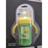 Baby Plus Baby&plus Antikolik Akıtmaz Kulplu Pp Bardak 240 ml Yeşil