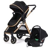 Baby Plus Capitan Black Travel Bebek Arabası