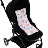 baby plus Müslin Puset Minderi - Kalp Desenli