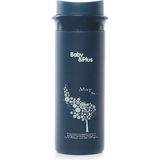 Baby Plus Paslanmaz Çelik Bebek Mama Saklama Termosu 350 ml Mavi Renkli Kolay Temizlenebilir Tasarım