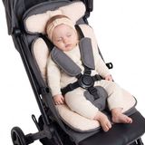 baby plus Puset ve Mama Sandalyesi Minderi - Somon Çiçek