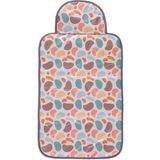 Baby Plus Silinebilir Alt Açma Minderi Renkli Eğlenceli Desenli Yumuşak Elyaf Dolgulu