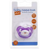 Baby Plus Tekli Damaklı Emzik Mor 6-18 Ay - 6 - 18 Ay