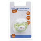 Baby Plus Tekli Damaklı Emzik Yeşil 6-18 Ay - 6 - 18 Ay
