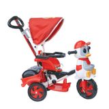 Baby Poufi Penguen Kırmızı 3 Tekerlekli Bisiklet