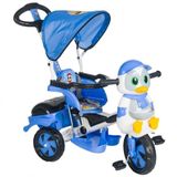 Baby Poufi Penguen Mavi 3 Tekerlekli Bisiklet