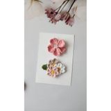 Baby Saçsız bebek tokası 2'li set