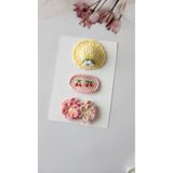 Baby Saçsız bebek tokası 3'lü set