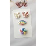 Baby Saçsız bebek tokası 4 lu hediyelik set