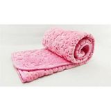 Baby Serra Valentine Vizyon Bebek Battaniyesi Peluş Battaniye 100X125 cm Pembe