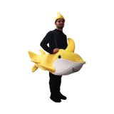 Baby Shark Kostümü Yetişkin Sarı