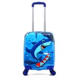 Baby Shark Policarbon Çocuk Valizi 0249