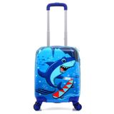 Baby Shark Policarbon Çocuk Valizi 0249