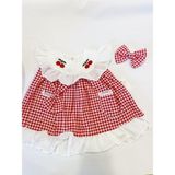 Baby Shop Kirazlı Elbise - 9 - 12 Ay - Kırmızı