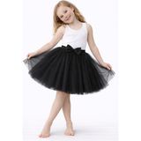Baby Smile Babysmile Kız Çocuk Tütü Etek - Kabarık Prenses Model Kostüm Eteği - Siyah - 3 Yaş