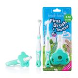 Baby Sonic Brush-Baby İlk Diş Fırçası ve Diş Kaşıyıcı Set, Bebeğinizin İlk Ağız Bakım Seti