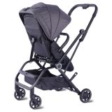 Baby Storch F8 360 Derece Dönebilen Bebek Arabası, Gri, 0-5 Yaş, 25 KG Taşıma Kapasiteli, Emniyet Kemerli
