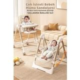 Baby Storch - Mama Sandalyesi - Sallanabilir Tekerlekli Katlanabilir