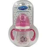 Baby Time 150 ML Pembe Damla Akıtmaz Kulplu Bardak