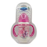 Baby Time 250 ml Pembe Damla Akıtmaz Kulplu Bardak