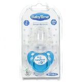 Baby Time BT130-3 Silikon Damaklı Koruma Kapaklı Mat Gövdeli Emzik