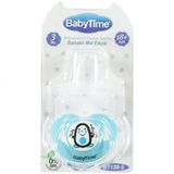 Baby Time BT139-3 Silikon Damaklı Koruma Kapaklı Emzik No: 3