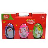Baby Toys 3'lü Yumurta Oyun Hamuru