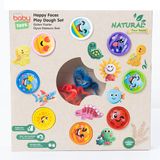 baby toys 8x25 Gülen Yüzler Natural Oyun Hamuru Seti