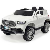 Baby Toys Big Rover Kumandalı Akülü Araba -Beyaz Gt 12V - Çok Renkli