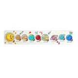 Baby Toys Montessori Ahşap Gezegenler Puzzle