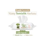 Baby Turco 100'lü Doğadan Pratik Yüzey Temizlik Havlusu