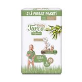 Baby Turco Doğadan 2'li Fırsat Paketi Külot Bez 5 Numara